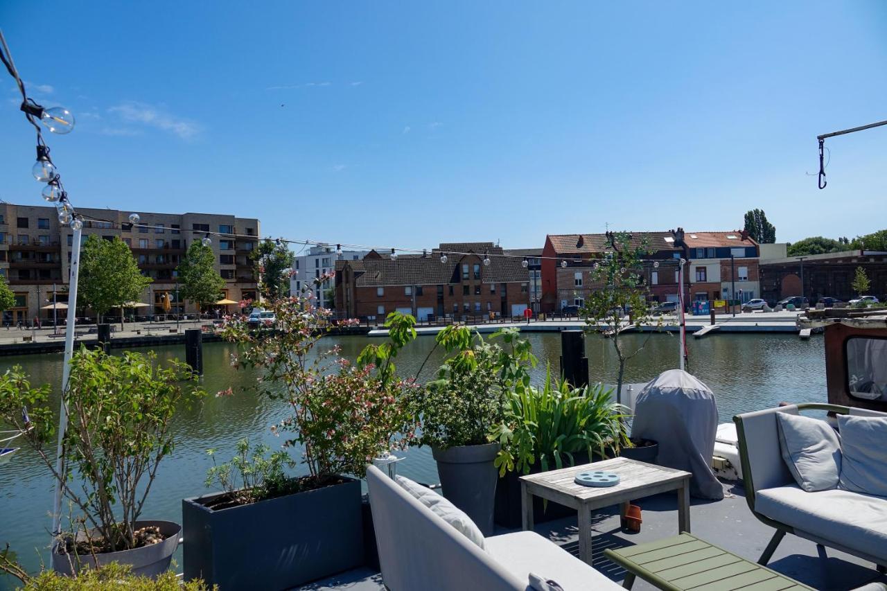 Bateau Peniche Lille - Euratechnologie Apartman Kültér fotó