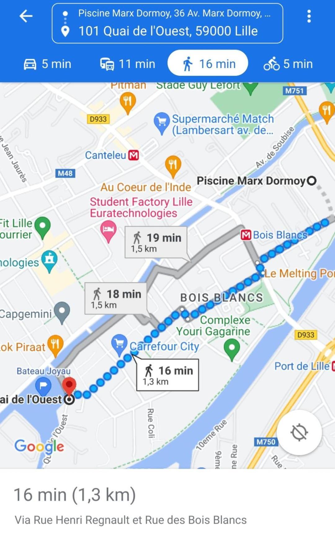 Bateau Peniche Lille - Euratechnologie Apartman Kültér fotó